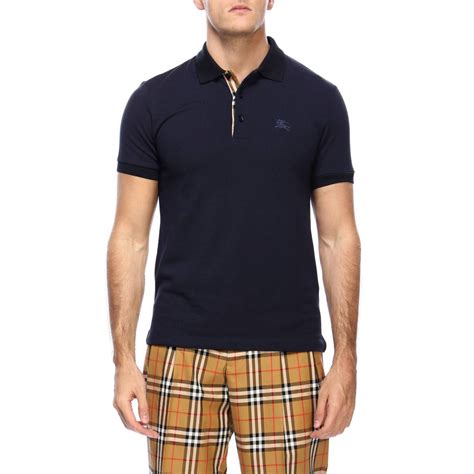 burberry tee blue|Burberry men shirts.